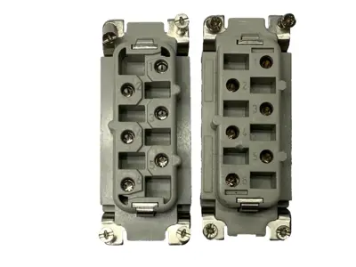 Used Epic Rectangular Insert w/ Screw Connection Socket 10171000 LOT OF 2 Electrical Fittings Michigan US | Maverick Industrial Sales #1414243