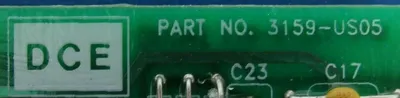 NEW DCE 3159-US05 CONTROL BOARD T2205-PCB 3159US05