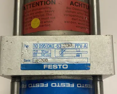 New | in-Stock FESTO DKE-63-200-PPV-A Cylinders | Surplus Asset Holdings #1207289