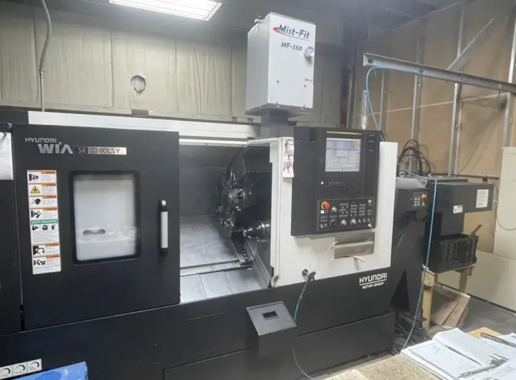 Used 2020 HYUNDAI WIA SE2200LSY 5-Axis or More CNC Lathes Ohio US | Toolquip, Inc. #868404