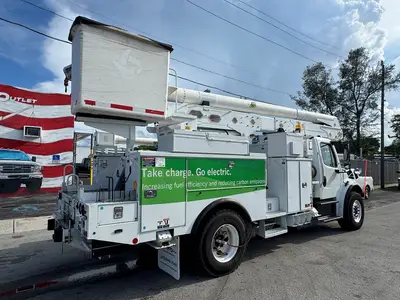 Used 2018 ALTEC AA55E MH Bucket (boom) trucks Florida US | Truck and Van Outlet #1509192