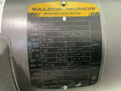 Used BALDOR IDNM3534 Motors (misc) Ohio US | HGR 24 #1521351