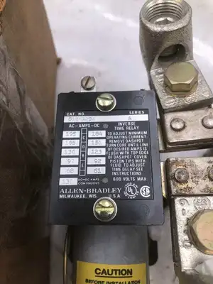 Allen Bradley 810-A20A Inverse Time Relay 130A, Open NEMA -NIB