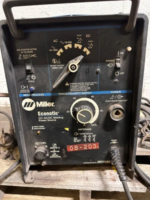 MILLER ECONOTIG 150AMP TIG/STICK WELDER CC
