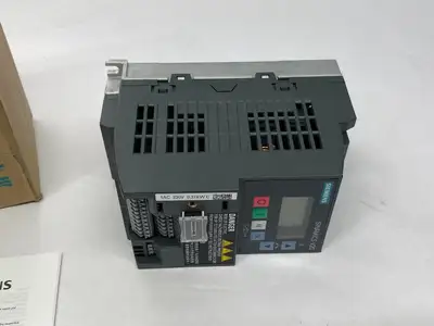 USED SIEMENS SINAMICS V20 CONVERTER DRIVE