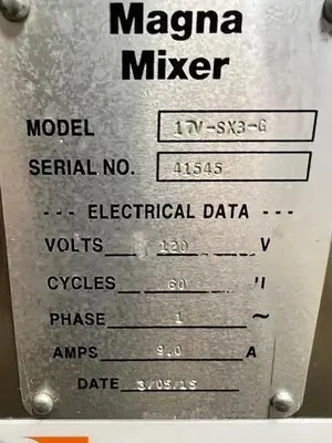 USED MAGNA MIXER 17V-SX3-G