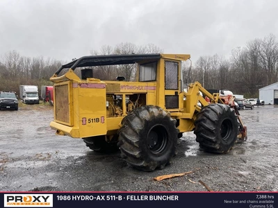 Used 1986 HYDRO-AX 511-B Feller Bunchers Pennsylvania US | Proxy Equipment #1377814