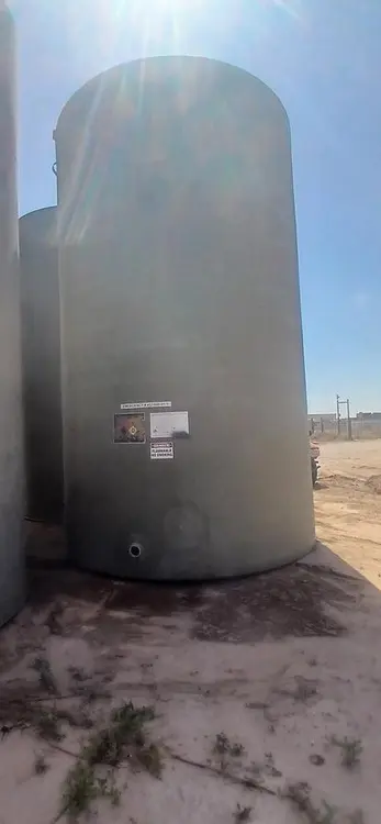 Used 2013 PERMIAN TANK 400BBL VERTICAL FIBERGLASS TANK Plastic and Fiberglass Tanks US | Bx Tank Supply #1094691
