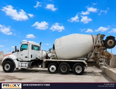 Used 2018 KENWORTH T880 Concrete Mixer Trucks Arizona US | Proxy Equipment #1388722