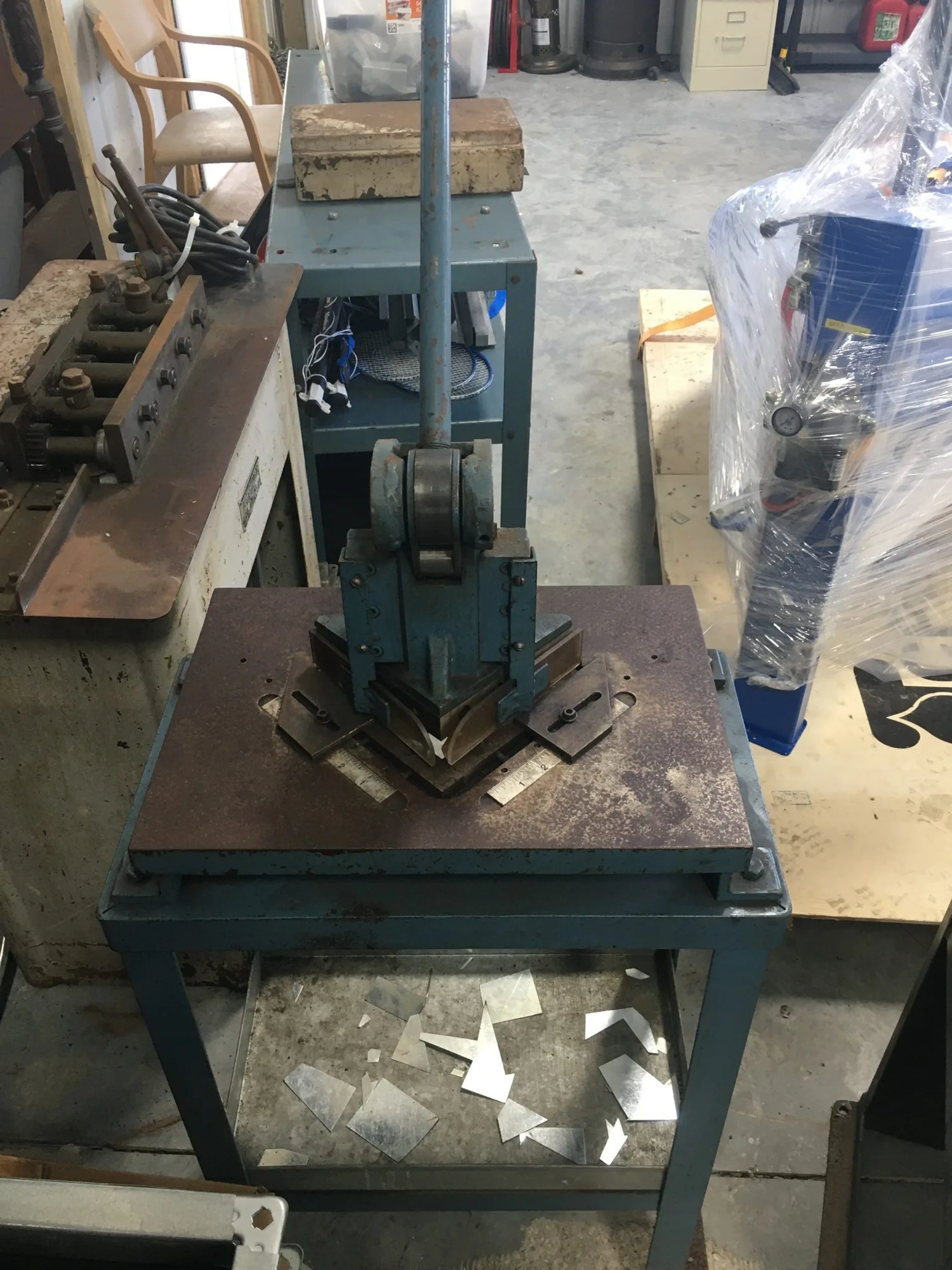 Used Pexto Manual Corner Notcher Model 100
