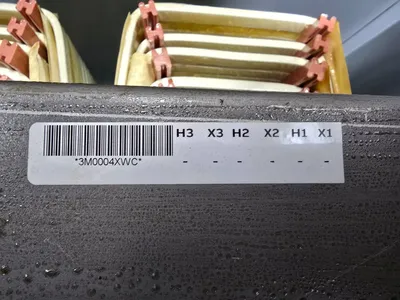 NEW 75 KVA STEP-UP Dry Transformer 208 Delta to 480Y/277 GE/ABB 9T10A1344
