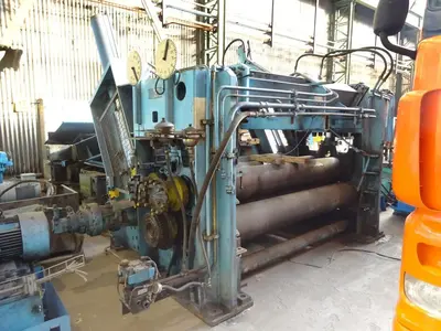 USED WMW ROLLER LEVELER - METAL FLATTENING MACHINE 2200X40