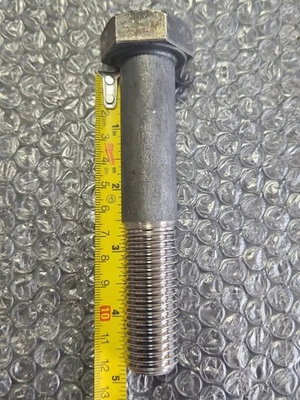 🆕️ *LOT OF 4* Hex Head Bolt 7/8"-9TPI X 4-3/4 ⚡️🇺🇸 SHIP