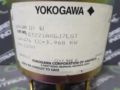 Yokogawa 103221AXGJ7LGT 0-8000 AC Kilowatts Meter Used