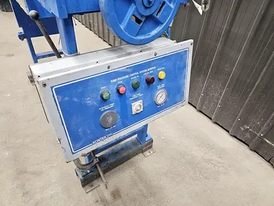 Used Perrin Filter Press, Recessed Plate, Gasketed, 470 Mm X 470 Mm, Polypropylene
