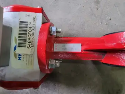 3" Butterfly Valve w/ Pneumatic Actuator and Solenoid Operator