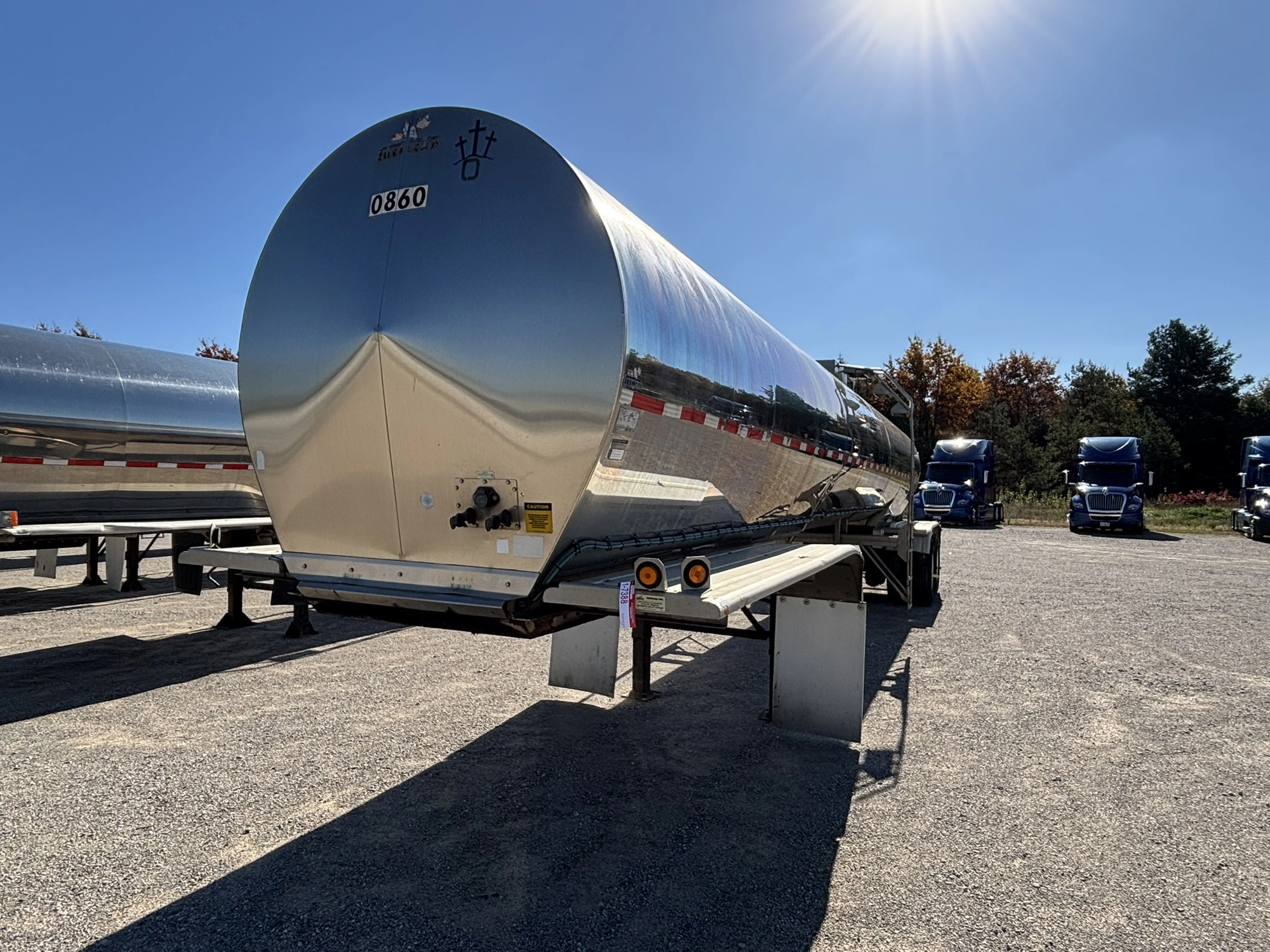 Used 2018 TREMCAR MILK TANKER TRAILER Liquid Supply Trailers Michigan US | Miedema Asset Management Group #1709484