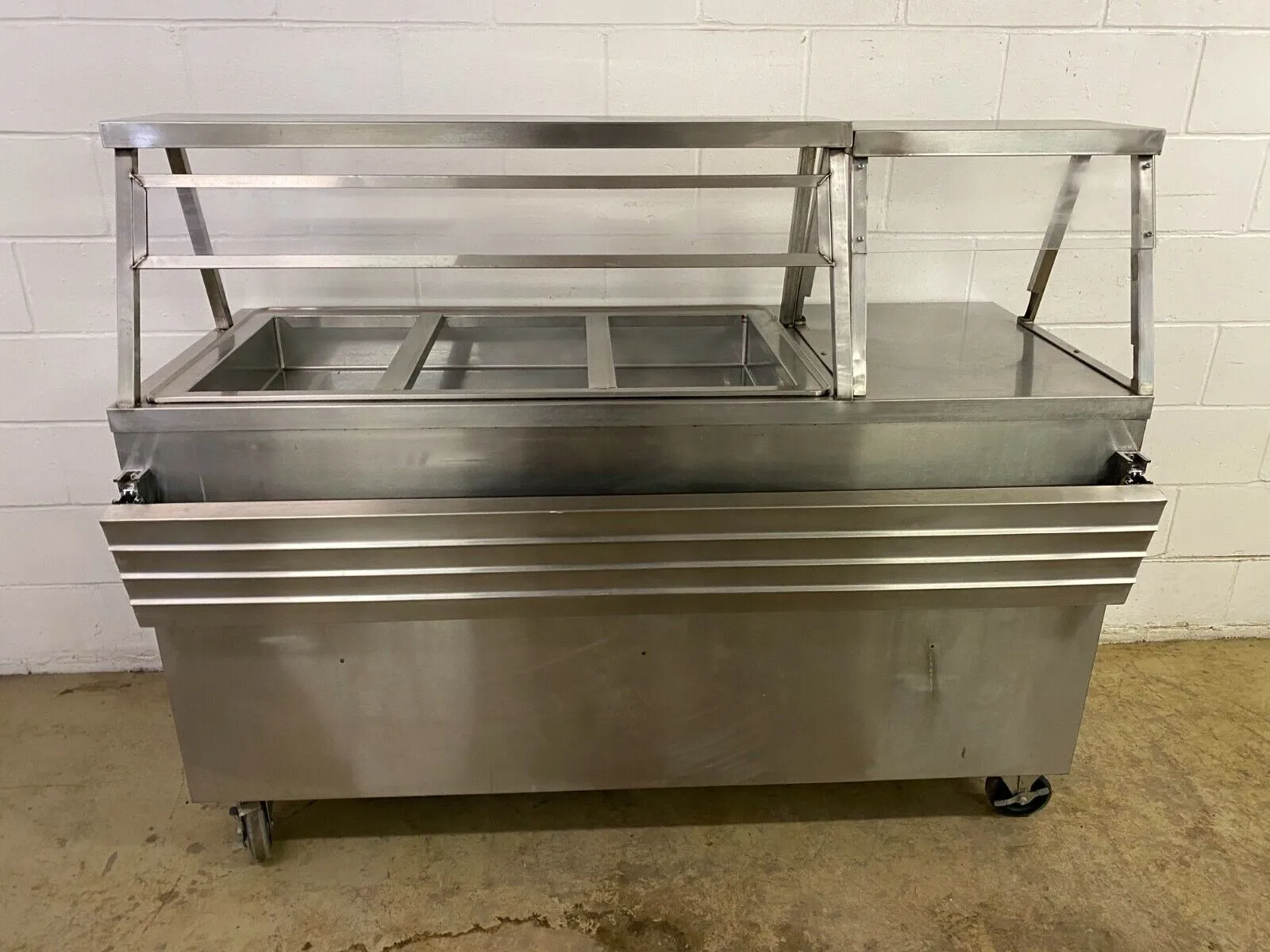 152-0381 Atlas Self Contained Cold Food Salad Bar Buffet