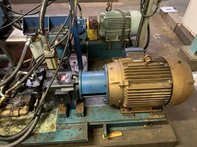 Twin Hydraulic Power Pack, 50HP + 20HP Motors