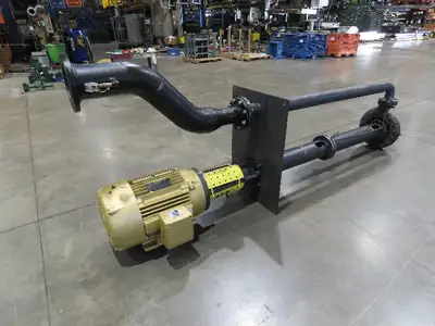 Gusher CL4X4-13SEL+58CDM-ADP Vertical Centrifugal Pump 4x4 500GPM 40Hp 3PH 324TC