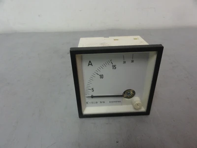 Siemens Ammeter 0-15A
