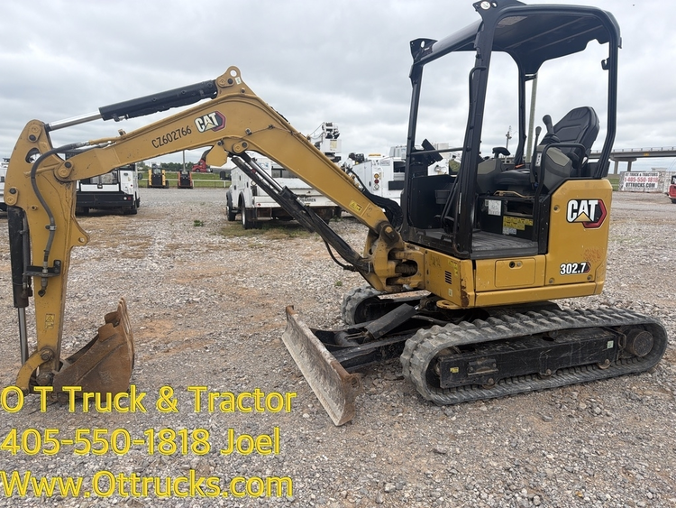 Used 2022 CATERPILLAR 302.7CR Excavators Oklahoma US | OT Truck & Tractor Sales #1383442