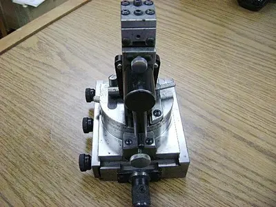 1491-700 J&S Fluidmotion Radii & Angle Wheel Dresser for Tool & Cutter, Universal & Surface Grinders, Model #RFG-50