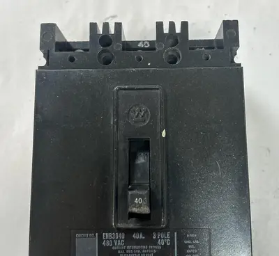 Used WESTINGHOUSE EHB3040 Circuit Breakers Ohio US | Surplus Asset Holdings #1708721