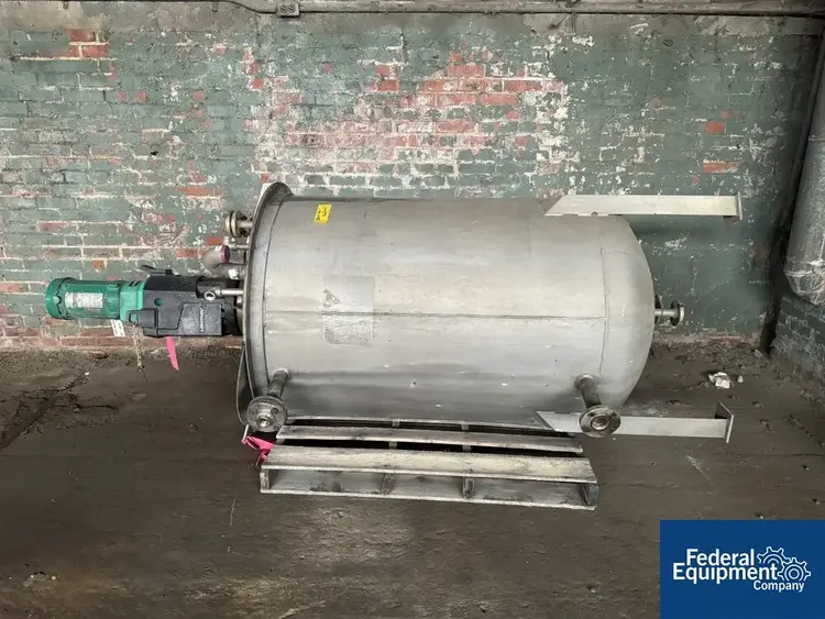 Used CMI-Schneible 200 Gal CMI-Schneible Mix Tank, S/S, .373 KW Stainless Steel Tanks Ohio US | Federal Equipment Company #127207