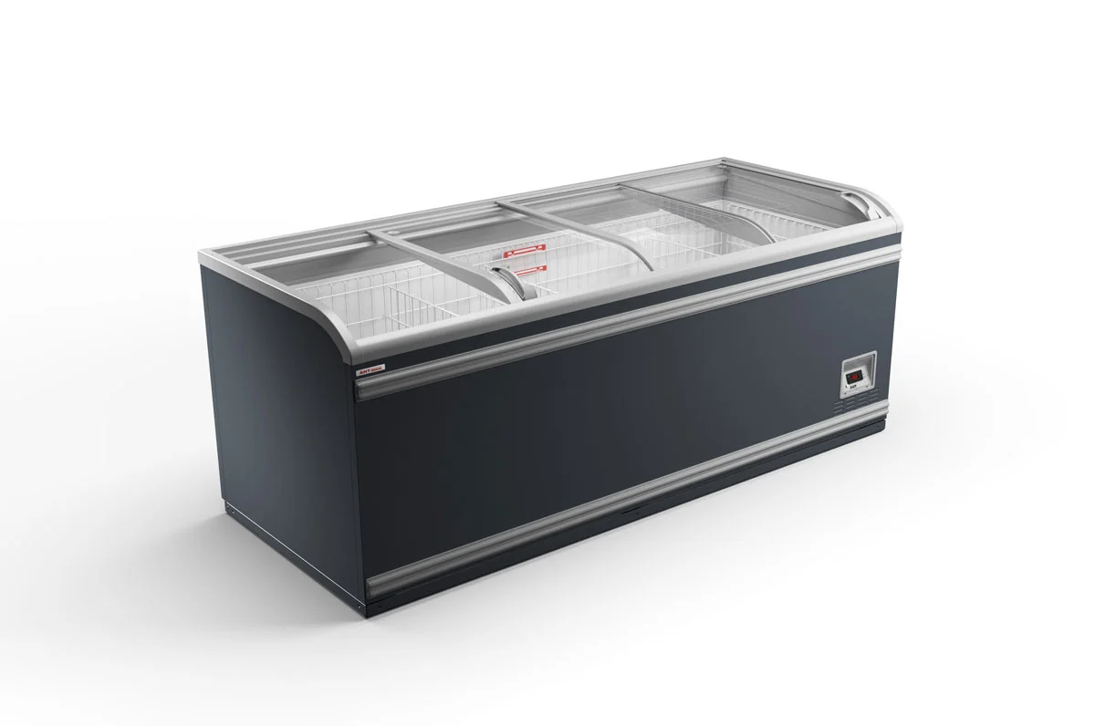 194-0077 AHT Paris 210 Multi Temp Self Contained Cooler-Black
