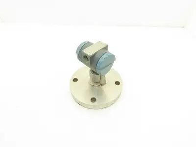 Foxboro 841GM-B Electronic Pressure Transmitter 12.5-36vdc 100psi 7.5" OD Flange