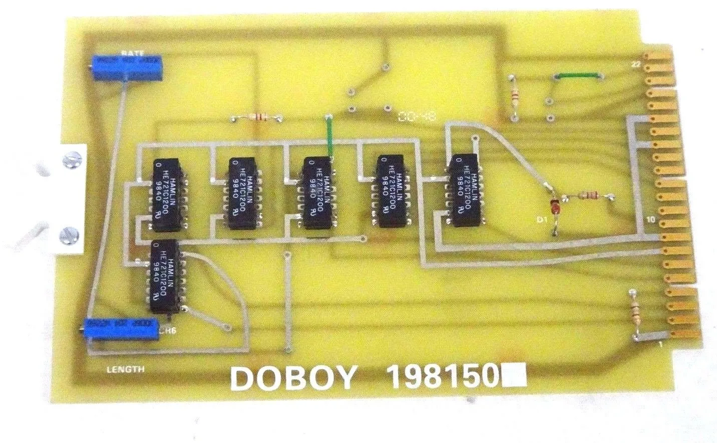 USED DOBOY 198150 BOARD