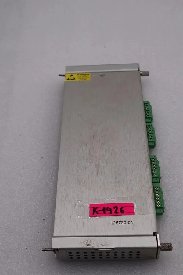 BENTLY NEVADA 125720-01 4 CHANNEL RELAY I/O MODULE STOCK #K-1426