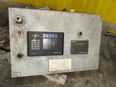 40 TON RLM MODEL #R40 4-POST CUTOFF PRESS & SERVO DIE ACCELERATOR: YOBRO #23887