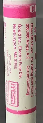 Gould shawmut TRS12R Time delay fuse Loc4E3