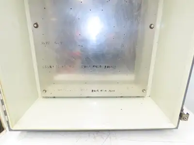 Hoffman A363012LP Electrical Enclosure 36x30x12" Wall Mount NEMA 12 Backpanel