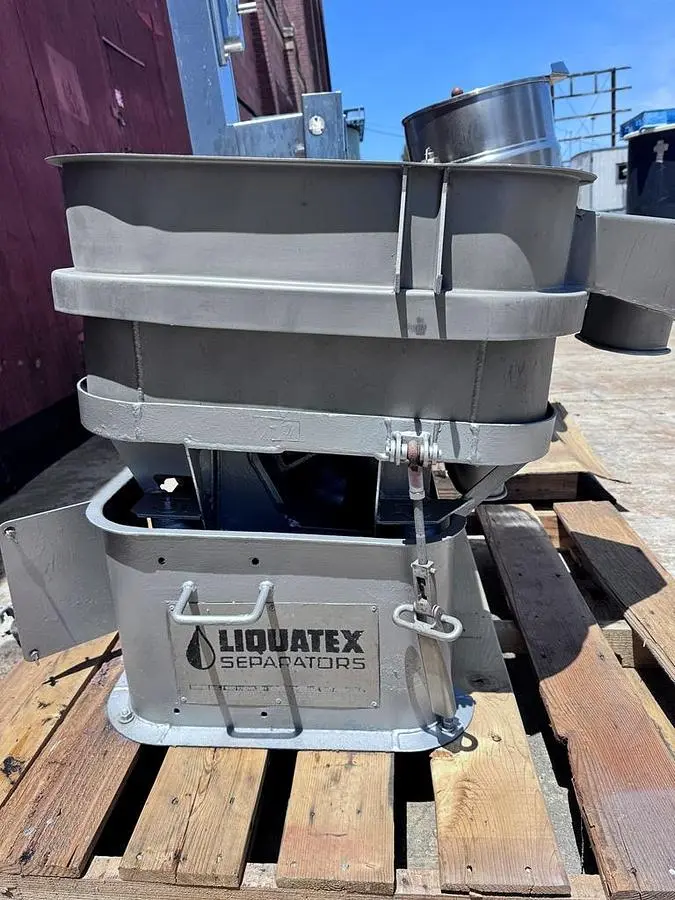 Screen, Vibratory, 24" Square, Single Deck, Dewatering, Stainless Steel, #5991821