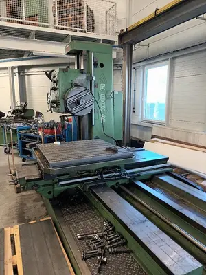 Used TOS W 100 A Horizontal Table Type Boring Mills CZ | Amaron s.r.o. #1056602