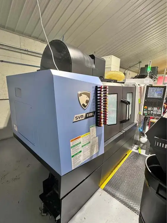 Used 2024 DN SOLUTIONS SVM 5100L Vertical Machining Centers Illinois US | 520 Machinery Sales LLC #1306276