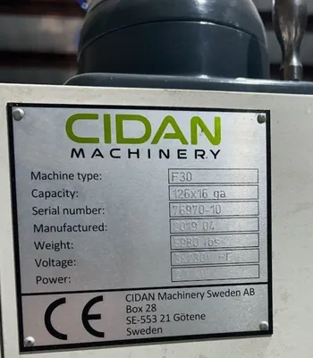 2022 CIDAN RAPIDO 32 Power Squaring Shears (Gauge) | THREE RIVERS MACHINERY (3)