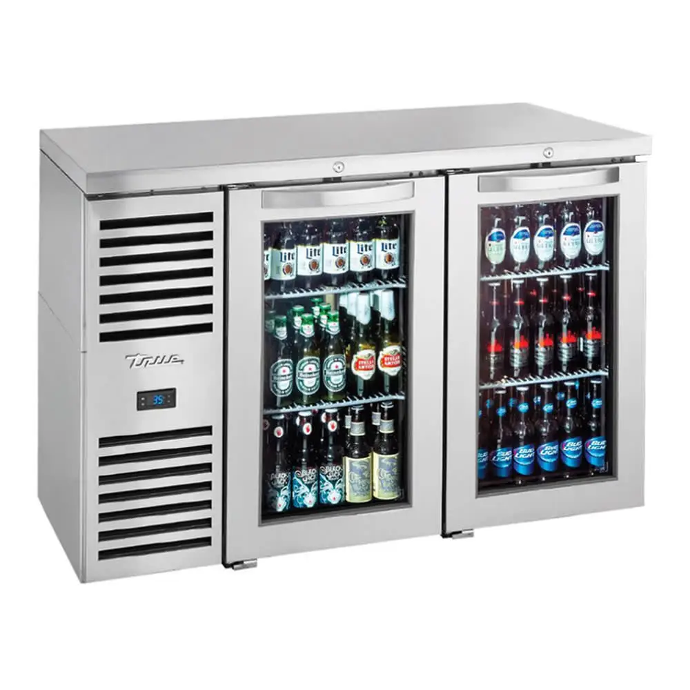 Used True TBR60-RISZ1-L-S-GG-1 Bottle Coolers Illinois US | Falcon Restaurant Supply #1373980