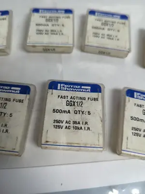 New | in-Stock FERRAZ SHAWMUT GGX-1/2 Miscellaneous Equipment (Electrical & Power) Ohio US | Surplus Asset Holdings #1235704