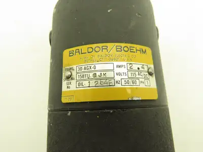 Baldor Oildyne 30-AGX-0 Hydraulic Pump Power Unit 115V 1PH 627547/D25313