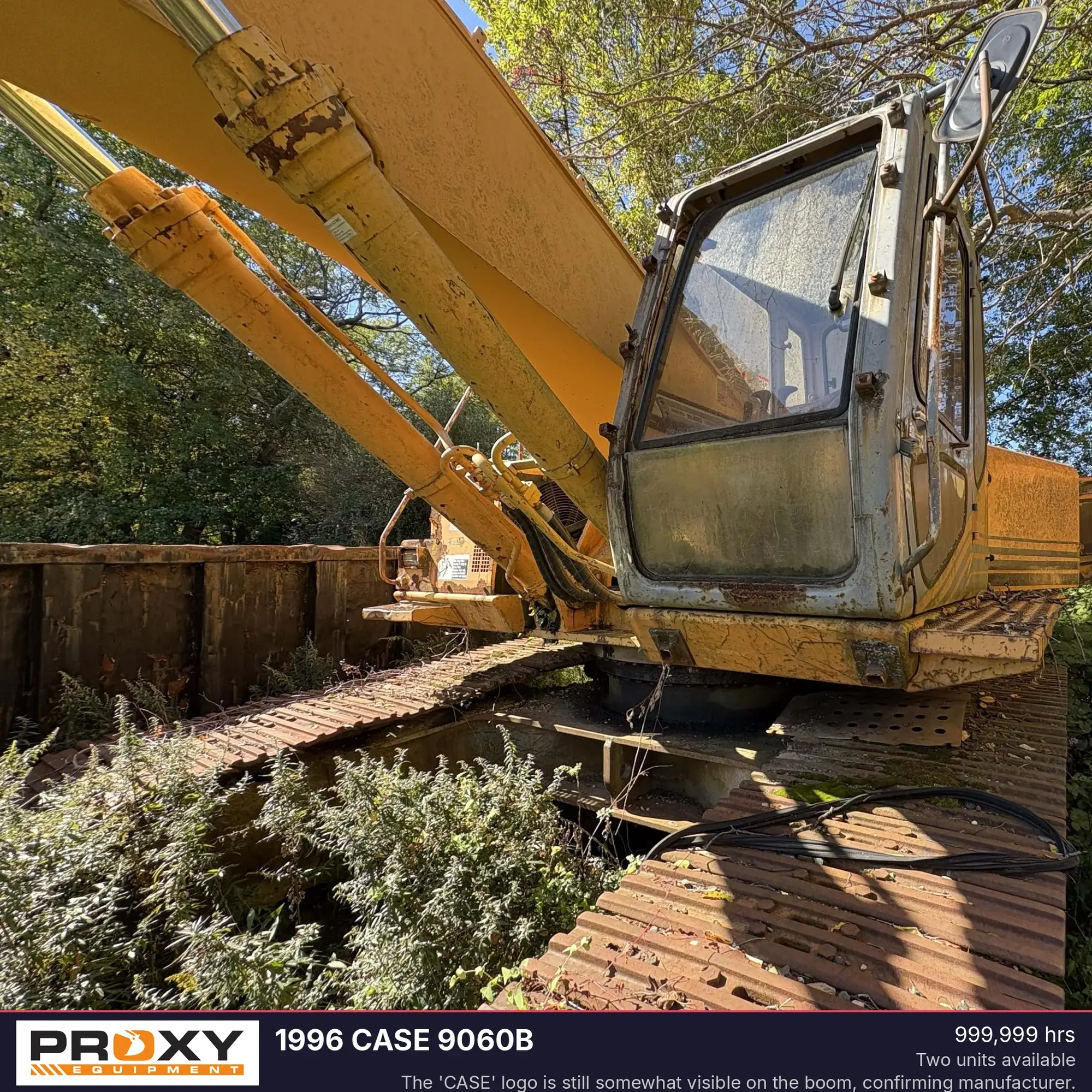 Used 1996 CASE 9060B Excavators New Jersey US | Proxy Equipment #1380056