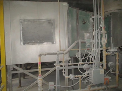 30' L x 70" Wide Carrier Fluid Bed Dryer With Heater