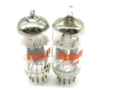 2 NEW RCA 12AV7 ELECTRON TUBE