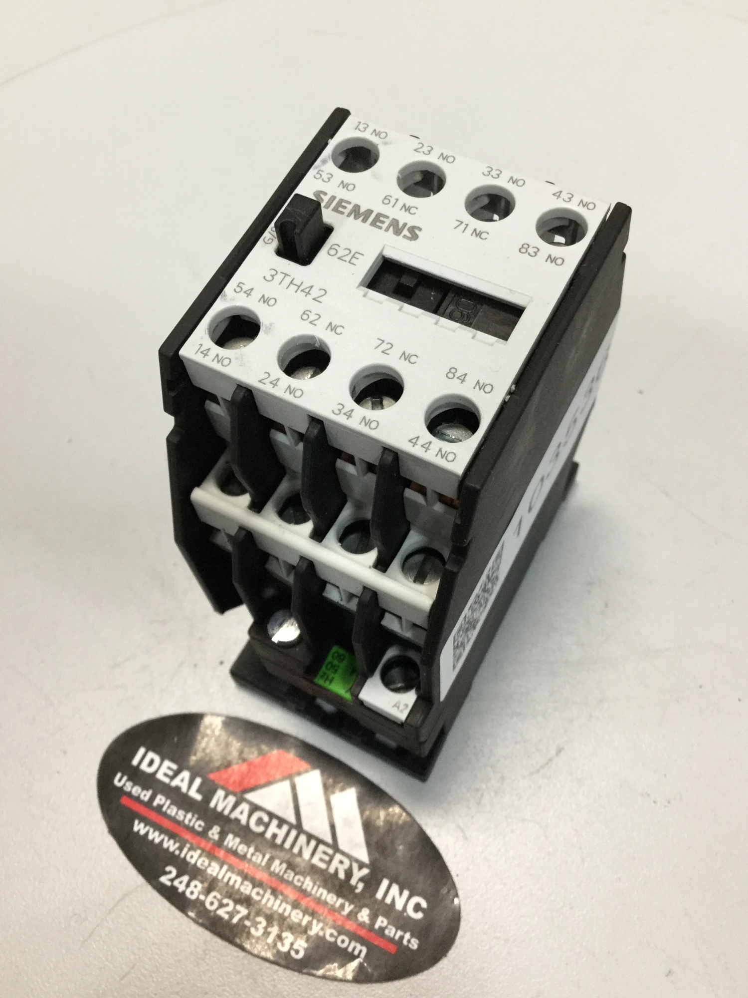 Used SIEMENS 3TH4262-0A PLC Contactors | Ideal Machinery #619934