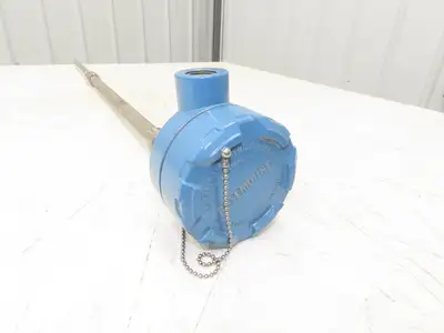 Rosemount 0183P21K2CT0J120T Temperature Sensor 38"Probe 1/2"NPT Model 79 Head