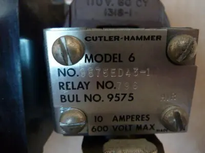 USED CUTLER HAMMER 9575ED43-1