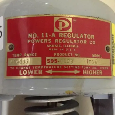 USED POWERS REGULATOR CO F6A